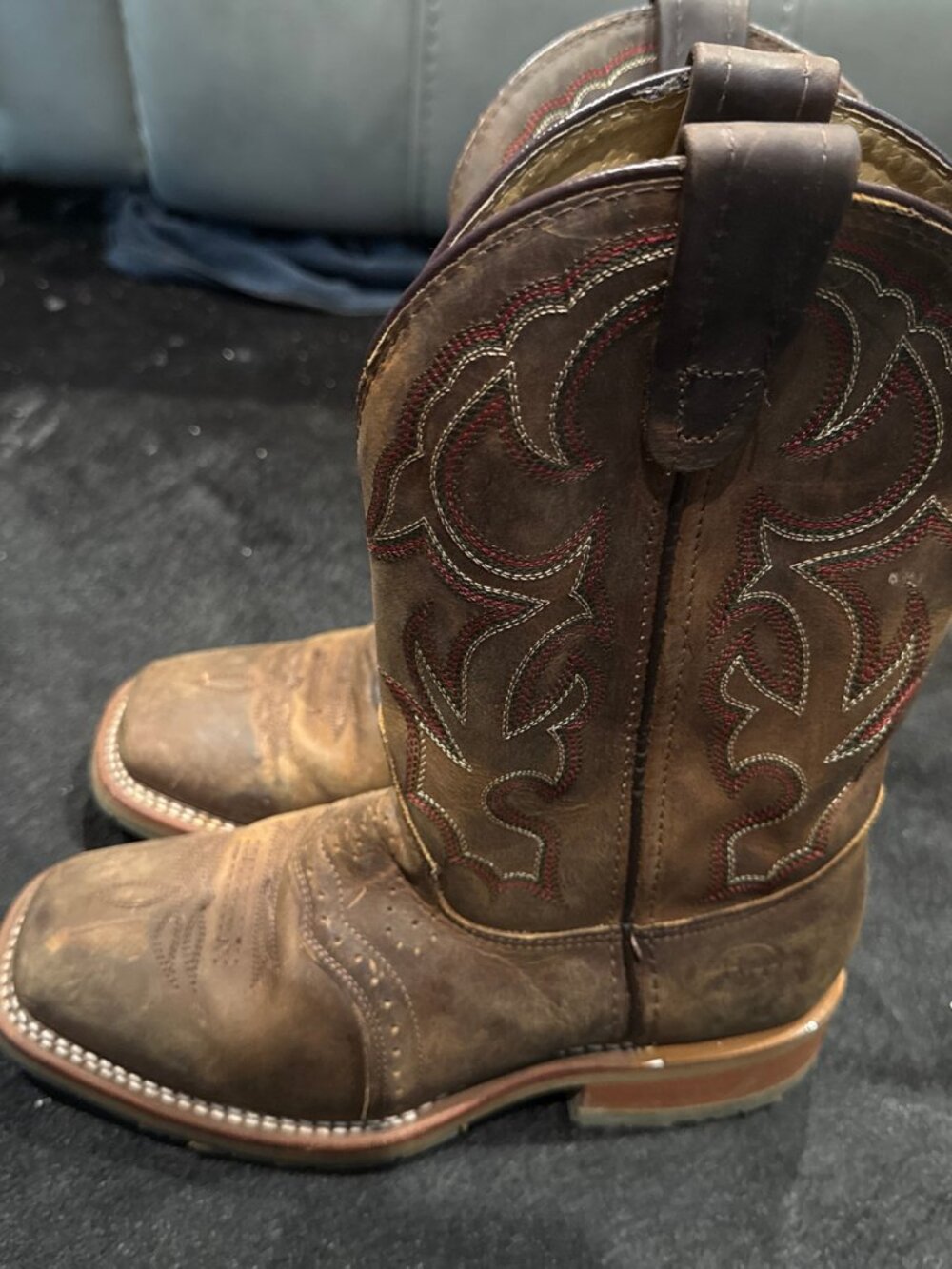 Men's Double H K24197 boots 7 EE - Picture 3 of 8
